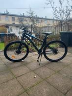 Mountainbike - ST 120  rockrider/microshift zwart/blauw, Fietsen en Brommers, Fietsen | Mountainbikes en ATB, Gebruikt, Hardtail