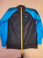 Adidas Climalite Trainingsjas, Blauw, Overige maten, Ophalen of Verzenden, Zo goed als nieuw