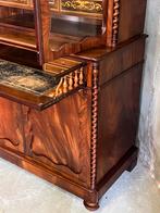Antieke vitrinekast, bureau, sigarenkast, Ophalen of Verzenden