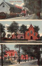 Groete uit Rilland Drieluik 1911 Reimerswaal Zeeland, Verzamelen, Verzenden, Voor 1920, Gelopen, Zeeland