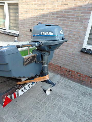 Yamaha 4 pk Buitenboordmotor - Viertakt beschikbaar voor biedingen