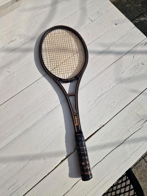 Slazenger black panter tennisracket ZGAN, Sport en Fitness, Tennis, Zo goed als nieuw, Racket, Overige merken, Ophalen of Verzenden