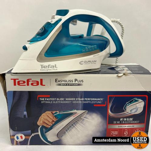 Tefal Easygliss Plus FV5718 - Stoomstrijkijzer, Witgoed en Apparatuur, Strijkijzers en Strijkplanken, Zo goed als nieuw