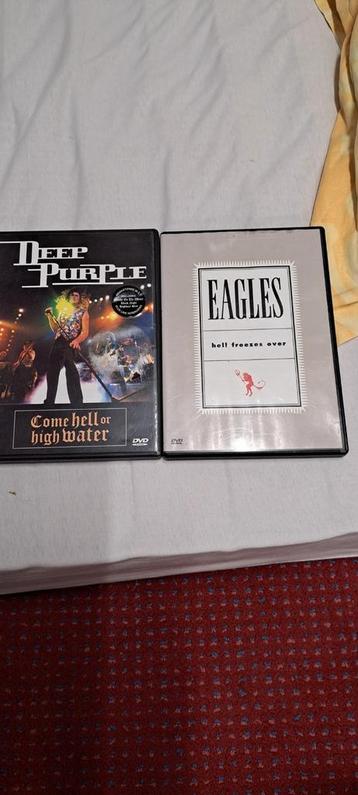 DVD Deep Purple & Eagles - Concerten beschikbaar voor biedingen