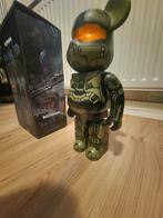 Bearbrick Halo Master Chief 400% green, met doos, Ophalen, Zo goed als nieuw