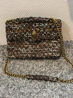 Kurt geiger tweed tas met het bekende embleem, Sieraden, Tassen en Uiterlijk, Tassen | Damestassen, Ophalen of Verzenden, Zo goed als nieuw