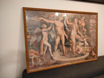 Mooie nakte schilderij beschikbaar voor biedingen