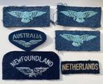 Luchtmacht mouwemblemen inclusief Netherlands., Ophalen of Verzenden, Luchtmacht, Nederland, Embleem of Badge