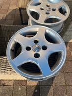 Peugeot Tornade 14 inch velgenset met winterbanden, Auto-onderdelen, Banden en Velgen, Ophalen, 14 inch, Gebruikt, 155 mm