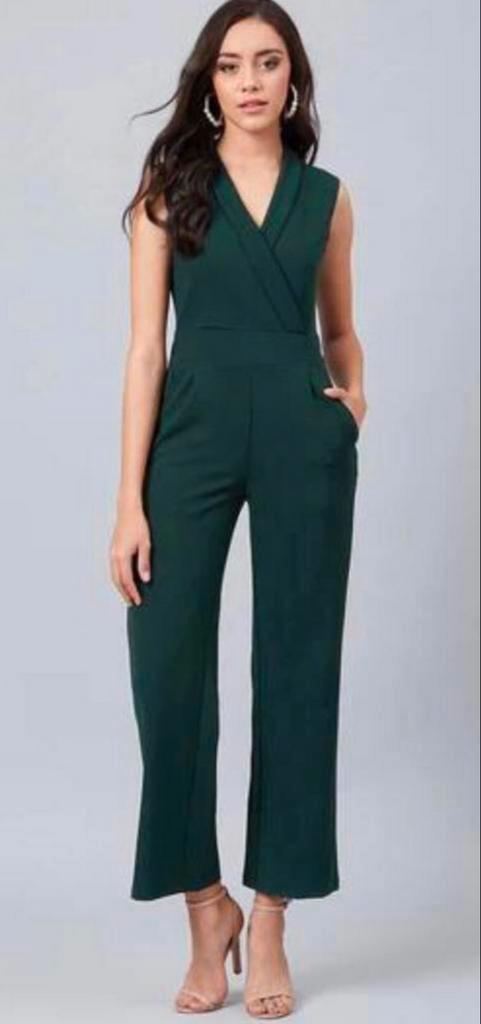 Phase Eight elegante jumpsuit donkergroen nieuw maat 40, Kleding | Dames, Jumpsuits, Nieuw, Maat 38/40 (M), Groen, Verzenden