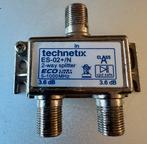 Technetix Coax kabel splitter, Ophalen of Verzenden, Gebruikt, Minder dan 2 meter, Coaxiale kabel