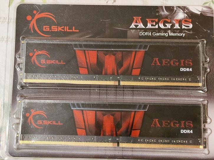 G.Skill Aegis, Computers en Software, RAM geheugen, Gebruikt, Desktop, 16 GB, DDR4, Ophalen of Verzenden