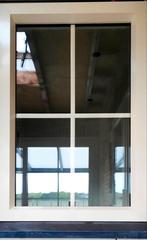 Profel aluminium raamkozijn met HR++ glas, Raamkozijn, Aluminium, Zo goed als nieuw, Inclusief glas