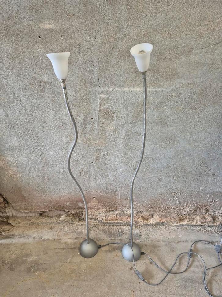 2 x vloerlamp tafellamp  Nollet Deja Vu   setprjsi, Huis en Inrichting, Lampen | Vloerlampen, Zo goed als nieuw, 100 tot 150 cm