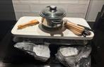 Gourmetmaxx Raclette- & Fondue-Set Keramik, Witgoed en Apparatuur, Ophalen of Verzenden, Nieuw, Keramisch, Fondueset