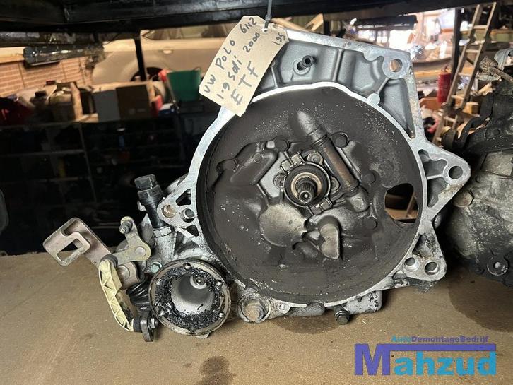 VOLKSWAGEN POLO 6N2 1.9 SDI VERSNELLINGSBAK ETF HANDBAK, Auto-onderdelen, Transmissie en Toebehoren, Volkswagen, Gebruikt, Ophalen of Verzenden