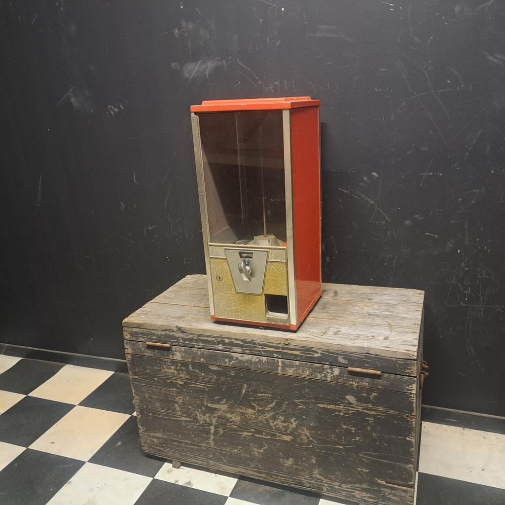 Oak pinda kauwgomballen automaat Usa Vintage '70er jaren, Ophalen, Gebruikt