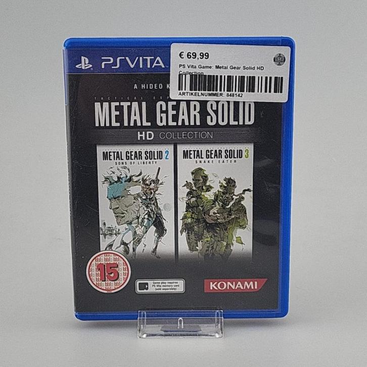PS Vita Game: Metal Gear Solid HD Collection, Spelcomputers en Games, Games | Sony PlayStation Vita, Zo goed als nieuw