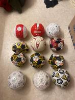 Voetballen van diverse clubs, Ophalen of Verzenden, Gebruikt, Bal