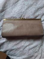 Lederen Makeup Tasje met Knipsluiting, Overige merken, Gebruikt, Beige, Ophalen of Verzenden
