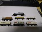 Marklin Z spoor 7 wagons, Hobby en Vrije tijd, Modeltreinen | Overige schalen, NVT, Gebruikt, Gelijkstroom, Wagon