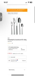 Nieuwe WMF Philadelphia Bestekset – 60-delig – in doos, Huis en Inrichting, Keuken | Bestek, Ophalen of Verzenden, Nieuw, Rvs of Chroom