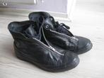 CONVERSE ALL STARS zwart leer rits limited edition maat 39, Zwart, Ophalen of Verzenden, Converse All Stars, Sneakers of Gympen