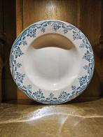 Antiek diep bord Boulenger Bordeaux, Ophalen of Verzenden