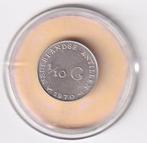 Nederlandse Antillen 1/10 Gulden 1970 met Randtikje, Postzegels en Munten, Munten | Nederland, Koningin Juliana, Verzenden, Zilver