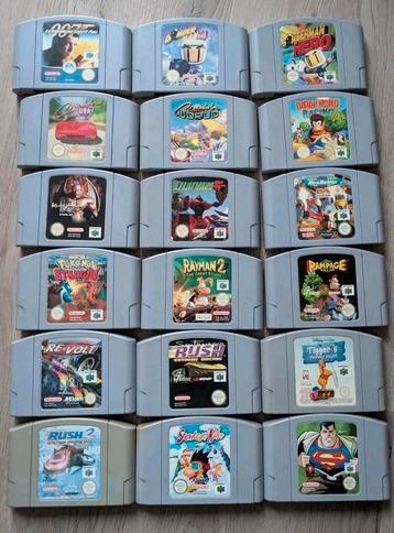 Nintendo 64 games 20€ collectie beschikbaar voor biedingen