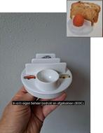 Eierdopje, toasthouder Mini Cooper 1956 porselein D11.5xH5cm, Huis en Inrichting, Keuken | Servies, Overige typen, Nieuw, Ophalen of Verzenden