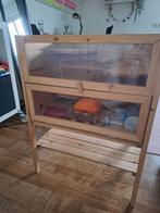 Hamster/gebril  hok, Dieren en Toebehoren, Minder dan 60 cm, Kooi, Gebruikt, Minder dan 75 cm