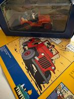 Kuifje auto 1:43 de willy’s jeep van jansen uit zwarte goud, Verzamelen, Ophalen of Verzenden, Kuifje, Zo goed als nieuw, Beeldje of Figuurtje