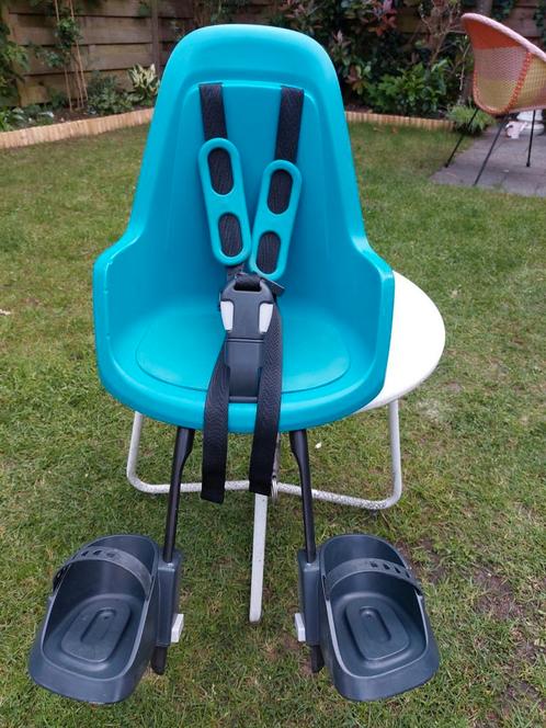 Bobike Kinderzitje voorop met windscherm, Fietsen en Brommers, Fietsaccessoires | Fietsstoeltjes, Zo goed als nieuw, Ophalen of Verzenden