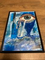 Origineel Acryl Schilderij - The Awakening of the Depths, Ophalen of Verzenden