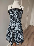 Korte Jurk maat 36 met bloemen design, Ophalen of Verzenden, Zo goed als nieuw, Maat 36 (S), Boven de knie