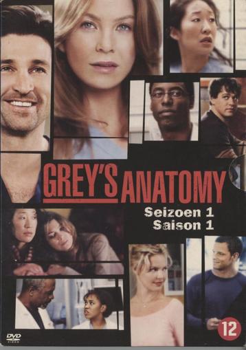 33) Grey's Anatomy, seizoen 1, 2 disc: met Pattrick Dempsey beschikbaar voor biedingen