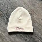 Babymutsje met naam, Kinderen en Baby's, Babykleding | Mutsen, Sjaals en Wanten, Maat 50, Jongetje of Meisje, Nieuw, Ophalen of Verzenden