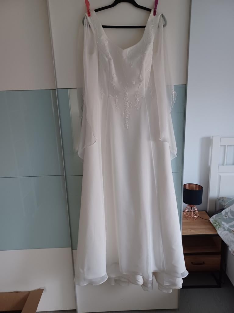 Bruidsjurk, Kleding | Dames, Carnavalskleding en Feestkleding, Carnaval, Maat 42/44 (L), Ophalen of Verzenden, Zo goed als nieuw