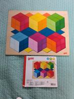 Goki Houten Puzzel - Zo Goed Als Nieuw!, 10 tot 50 stukjes, Ophalen of Verzenden, Zo goed als nieuw, Van hout