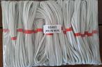 Zak met 25 stuks bundels elastiek van 4 mm breed, Ophalen of Verzenden, Nieuw, Lint, Band of Elastiek