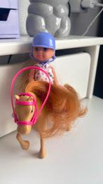 Barbie met paard, Kinderen en Baby's, Speelgoed | Poppen, Ophalen of Verzenden, Zo goed als nieuw, Barbie