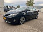 Toyota Auris 1.8 Hybrid Executive, Gebruikt, 4 cilinders, Leder en Stof, Zwart