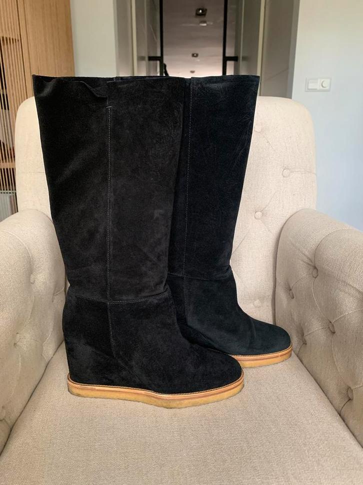 Ba&sh boots, maat 39, Kleding | Dames, Schoenen, Zo goed als nieuw, Overige typen, Zwart, Ophalen of Verzenden