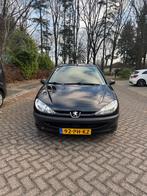 Peugeot 206 1.1 XR 3D 2004 Zwart, Auto's, Voorwielaandrijving, Stof, 31 €/maand, 4 cilinders