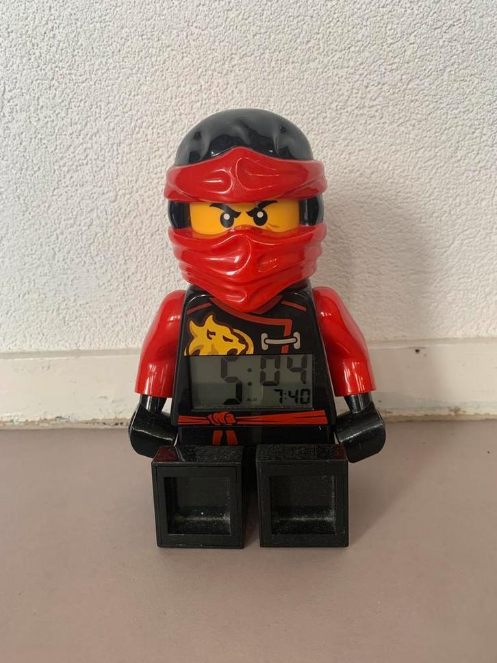 Lego wekker Ninjago - Kai, Witgoed en Apparatuur, Wekkers, Zo goed als nieuw, Ophalen of Verzenden
