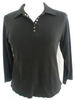 YES or NO polo t- shirt zwart maat L, Kleding | Dames, Yes or No, Zwart, Maat 42/44 (L), Ophalen of Verzenden