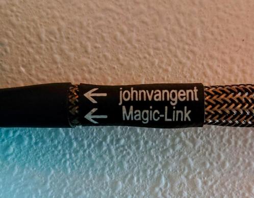 John van Gent (JvG) Magic-Link Phono RCA, Audio, Tv en Foto, Audiokabels en Televisiekabels, Zo goed als nieuw, Overige kabels