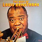 3-LP  LOUIS ARMSTRONG - The Best Of Louis Armstrong, Jazz en Blues, Gebruikt, Ophalen of Verzenden