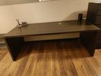 Donker Houten Bureau - Wegens Verhuizing Snel Ophalen, Ophalen, Gebruikt, Bureau